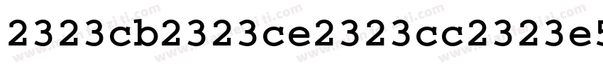 2323cb2323ce2323cc2323e5Bold G字体转换